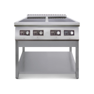 Плита индукционная Luxstahl ПИ 4-98 (2х5) с подставкой