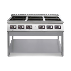 Плита индукционная Luxstahl ПИ 6-912 (5) с подставкой - интернет-магазин КленМаркет.ру