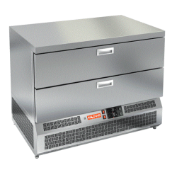 Тумба холодильно-морозильная HICOLD UD 2-3 GN D Sh - интернет-магазин КленМаркет.ру