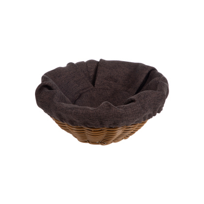 Чехол для корзинки рогожка темно-коричневый (цвет 55) (кт1896 кт1897круглый) Чехол для корзинки рогожка темно-коричневый (цвет 55) (кт1896 кт1897круглый) - интернет-магазин КленМаркет.ру