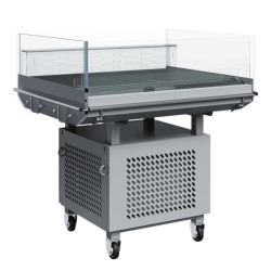 Витрина Промо PI07 VM 0,9-2 9006 (ODA) 900*745*960 (1010) - интернет-магазин КленМаркет.ру