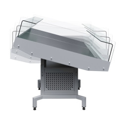 Витрина Промо PI11 VM 1,25-2 9006  (Fudzi) 1280*1080*970 (1020) - интернет-магазин КленМаркет.ру