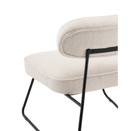 Кресло  «Кальби NEW, букле» с мягким сиденьем (окрашенный каркас) - интернет-магазин КленМаркет.ру