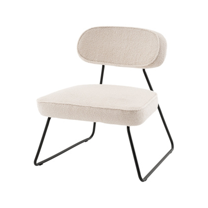 Кресло  «Кальби NEW, букле» с мягким сиденьем (окрашенный каркас) - интернет-магазин КленМаркет.ру