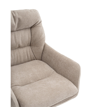 Стул-кресло вращающийся «Рафинат, букле» с мягким сиденьем (окрашенный каркас) - интернет-магазин КленМаркет.ру