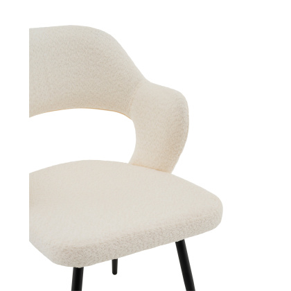 Стул-полукресло «Розмус, букле» с мягким сиденьем (окрашенный каркас) - интернет-магазин КленМаркет.ру