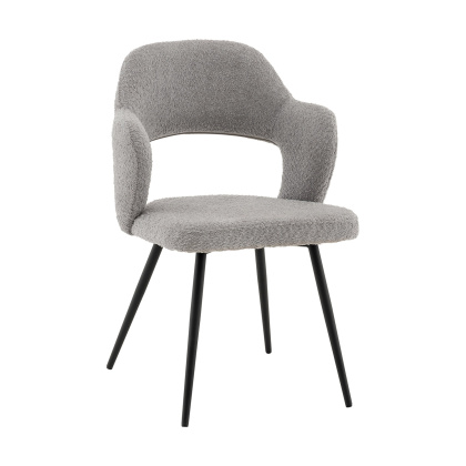 Стул-полукресло «Розмус, букле» с мягким сиденьем (окрашенный каркас) - интернет-магазин КленМаркет.ру