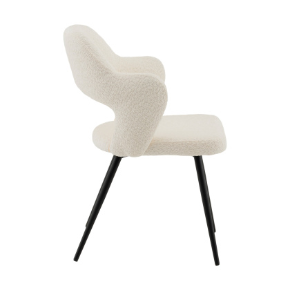 Стул-полукресло «Розмус, букле» с мягким сиденьем (окрашенный каркас) - интернет-магазин КленМаркет.ру