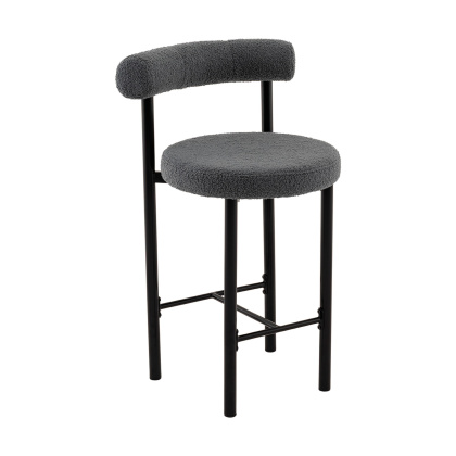 Стул полубарный «Фрико, букле» с мягким сиденьем (окрашенный каркас) - интернет-магазин КленМаркет.ру