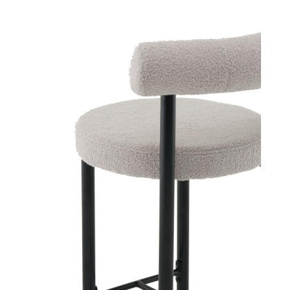 Стул полубарный «Фрико, букле» с мягким сиденьем (окрашенный каркас) - интернет-магазин КленМаркет.ру