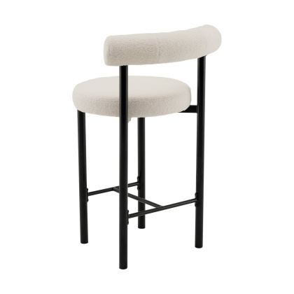 Стул полубарный «Фрико, букле» с мягким сиденьем (окрашенный каркас) - интернет-магазин КленМаркет.ру
