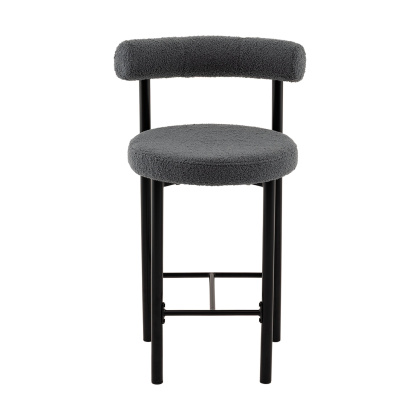 Стул полубарный «Фрико, букле» с мягким сиденьем (окрашенный каркас) - интернет-магазин КленМаркет.ру