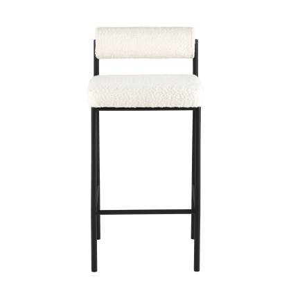 Стул полубарный «Брунсли, букле» с мягким сиденьем (окрашенный каркас) - интернет-магазин КленМаркет.ру