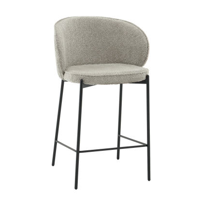 Стул полубарный «Тимер, букле» с мягким сиденьем (окрашенный каркас) - интернет-магазин КленМаркет.ру