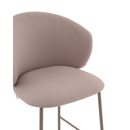 Стул полубарный «Борц» с мягким сиденьем (окрашенный каркас) - интернет-магазин КленМаркет.ру