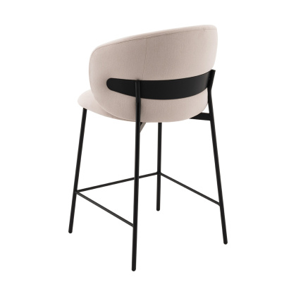 Стул полубарный «Борц» с мягким сиденьем (окрашенный каркас) - интернет-магазин КленМаркет.ру