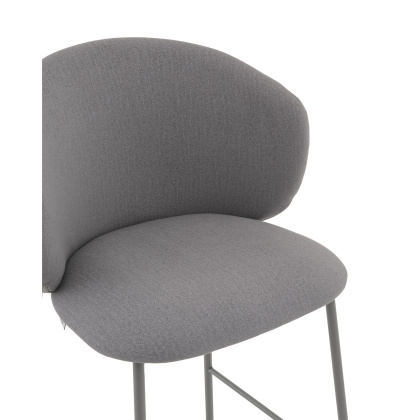 Стул полубарный «Борц» с мягким сиденьем (окрашенный каркас) - интернет-магазин КленМаркет.ру