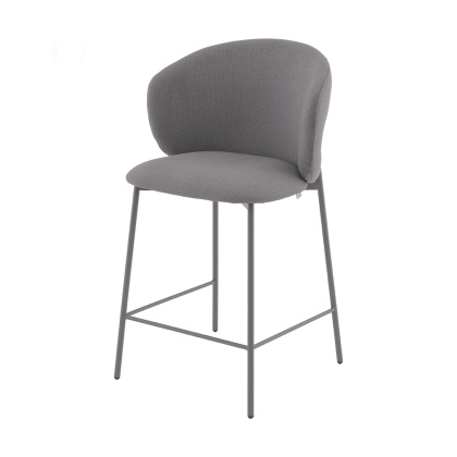 Стул полубарный «Борц» с мягким сиденьем (окрашенный каркас) - интернет-магазин КленМаркет.ру