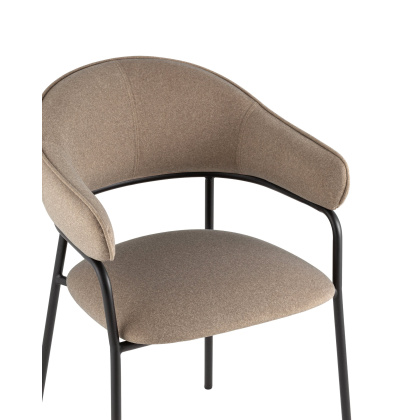 Стул-кресло «Лейла» с мягким сиденьем (окрашенный каркас) - интернет-магазин КленМаркет.ру