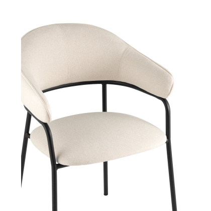 Стул-кресло «Лейла» с мягким сиденьем (окрашенный каркас) - интернет-магазин КленМаркет.ру