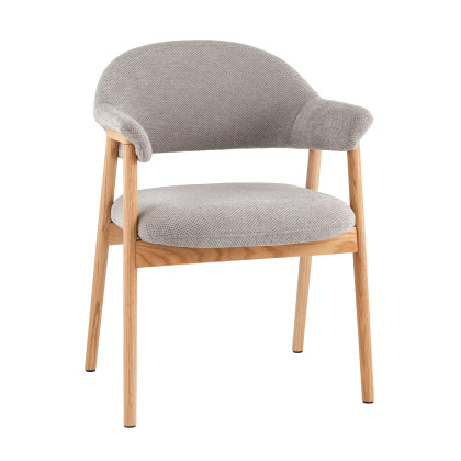 Стул-кресло «Тита» с мягким сиденьем  (деревянный каркас) - интернет-магазин КленМаркет.ру