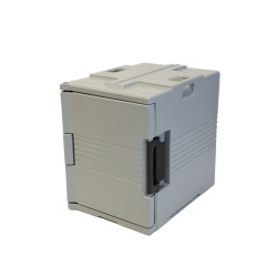 Термоконтейнер TRIBECA фронтальный серый  86л 465х610х630 мм - интернет-магазин КленМаркет.ру