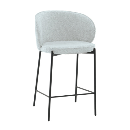 Стул полубарный «Тимер, букле» с мягким сиденьем (окрашенный каркас) - интернет-магазин КленМаркет.ру