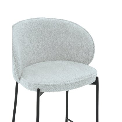 Стул полубарный «Тимер, букле» с мягким сиденьем (окрашенный каркас) - интернет-магазин КленМаркет.ру