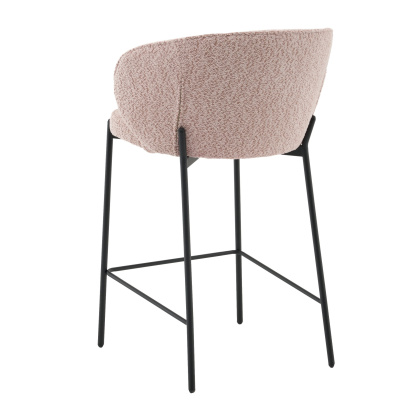 Стул полубарный «Тимер, букле» с мягким сиденьем (окрашенный каркас) - интернет-магазин КленМаркет.ру