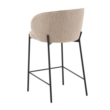 Стул полубарный «Тимер, букле» с мягким сиденьем (окрашенный каркас) - интернет-магазин КленМаркет.ру