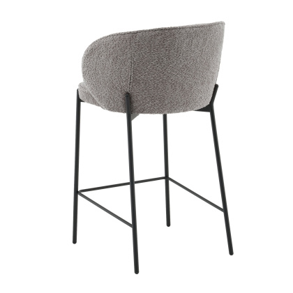 Стул полубарный «Тимер, букле» с мягким сиденьем (окрашенный каркас) - интернет-магазин КленМаркет.ру