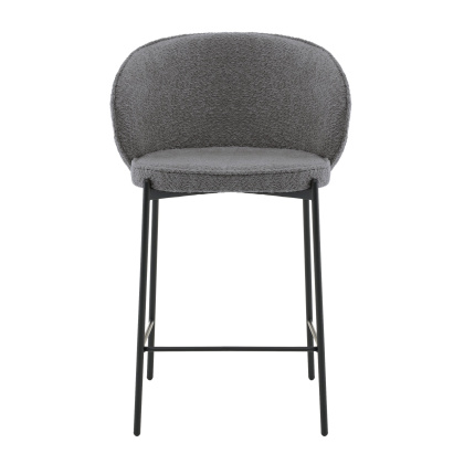 Стул полубарный «Тимер, букле» с мягким сиденьем (окрашенный каркас) - интернет-магазин КленМаркет.ру