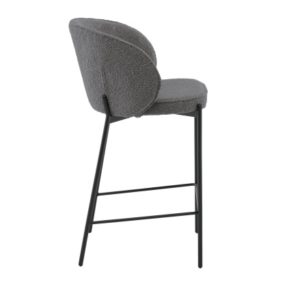 Стул полубарный «Тимер, букле» с мягким сиденьем (окрашенный каркас) - интернет-магазин КленМаркет.ру