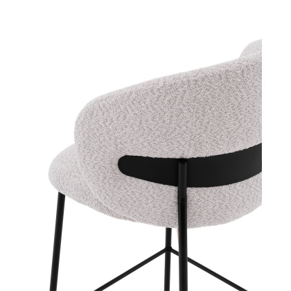 Стул полубарный «Борц, букле» с мягким сиденьем (окрашенный каркас) - интернет-магазин КленМаркет.ру