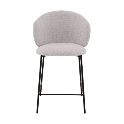 Стул полубарный «Борц, букле» с мягким сиденьем (окрашенный каркас) - интернет-магазин КленМаркет.ру