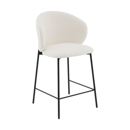 Стул полубарный «Борц, букле» с мягким сиденьем (окрашенный каркас) - интернет-магазин КленМаркет.ру