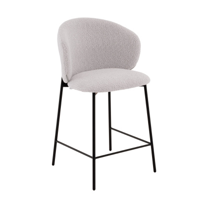 Стул полубарный «Борц, букле» с мягким сиденьем (окрашенный каркас) - интернет-магазин КленМаркет.ру