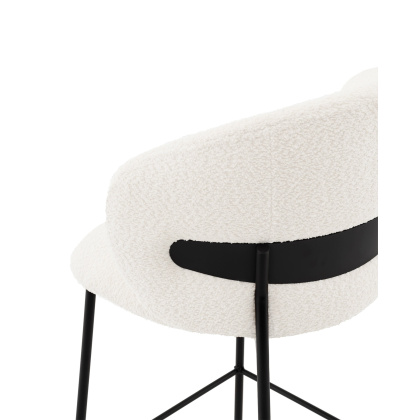 Стул полубарный «Борц, букле» с мягким сиденьем (окрашенный каркас) - интернет-магазин КленМаркет.ру