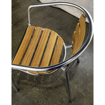 Стул алюминиевый 1203АР  - интернет-магазин КленМаркет.ру