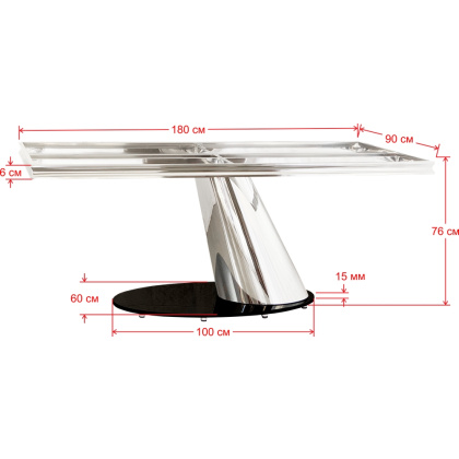 Подстолье 2192ЕМ (нержавеющая сталь) - интернет-магазин КленМаркет.ру