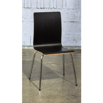 Стул «1212АМ» с жестким сиденьем (ножки нержавеющая сталь) - интернет-магазин КленМаркет.ру