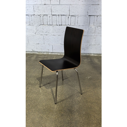 Стул «1212АМ» с жестким сиденьем (ножки нержавеющая сталь) - интернет-магазин КленМаркет.ру