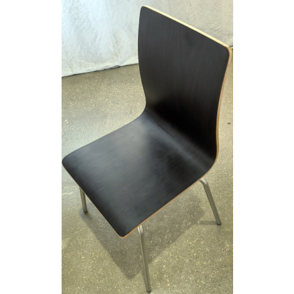 Стул «1212АМ» с жестким сиденьем (ножки нержавеющая сталь) - интернет-магазин КленМаркет.ру